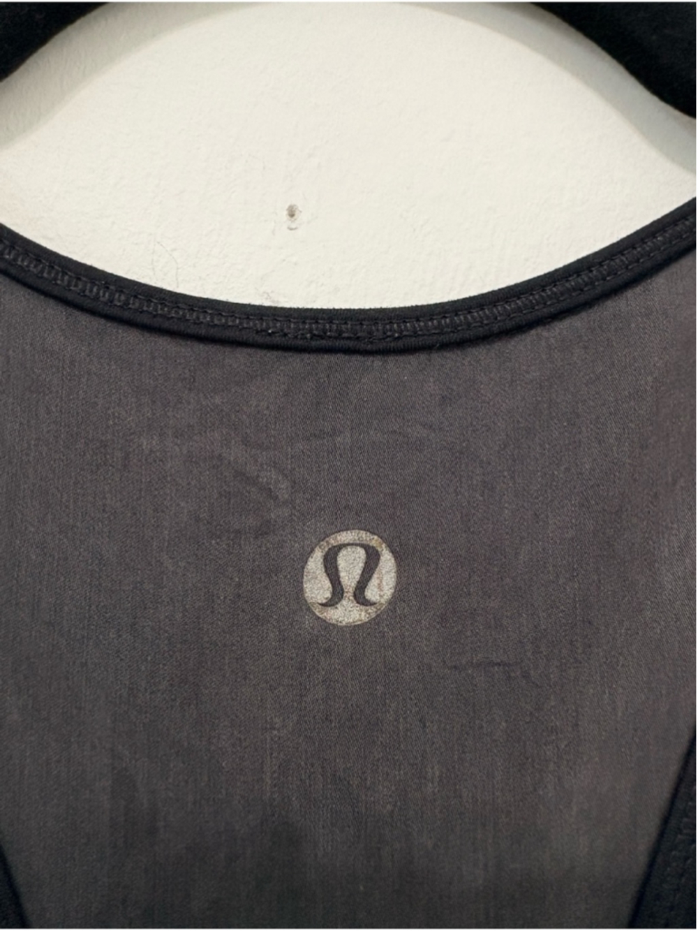 Lululemon Blissed Out Tank Dress Sz 2 Black Gray EUC - Picture 10 of 11
